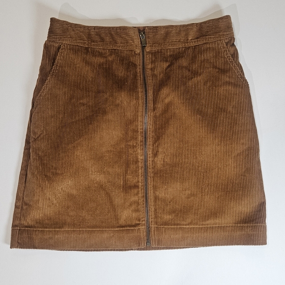 Gap Corduroy Mini Skirt‎ Womens Size 4 Tan - Picture 3 of 6